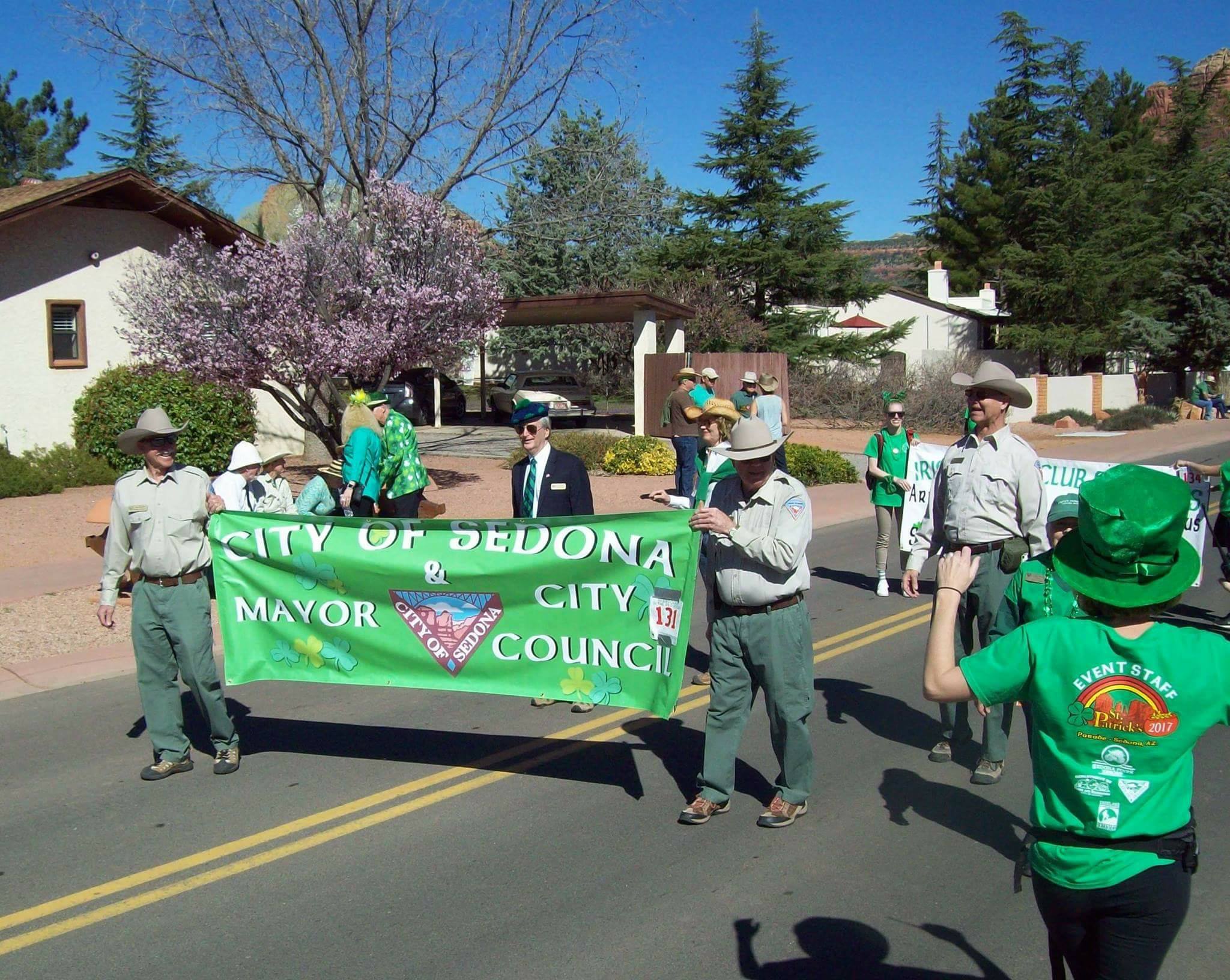 St. Patrick's Day Parade-March with the Democrats @ Sedona Heritage Museum