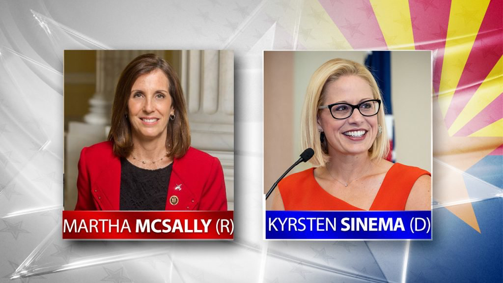 DEBATE  on PBS - Sinema vs McSally @ PBS 