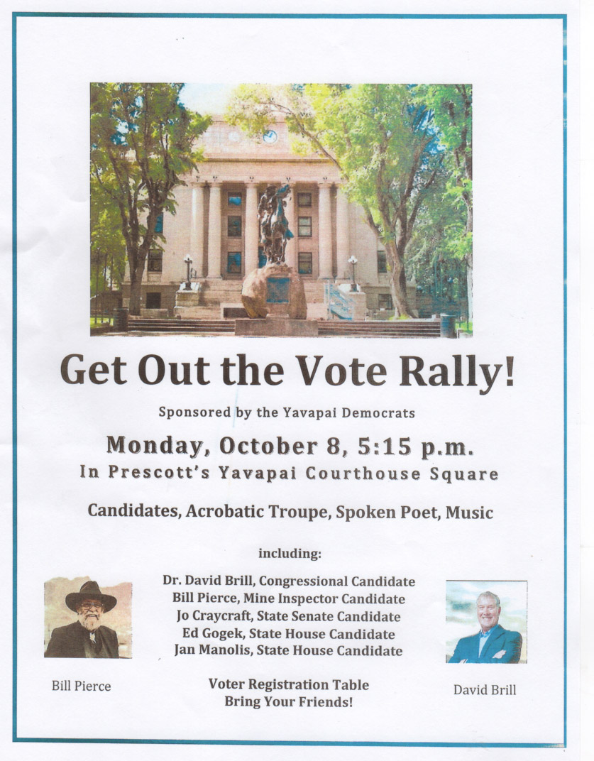 Get Out the Vote Rally - Prescott @ Courthose Square