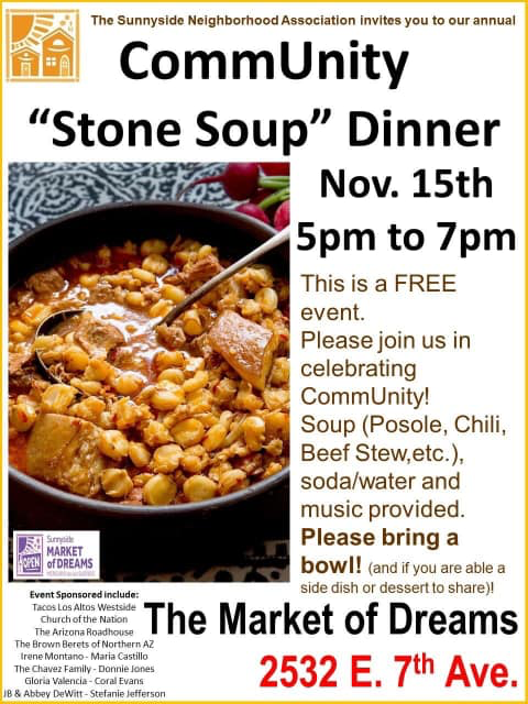 Stone Soup Dinner @ Market of Dreams