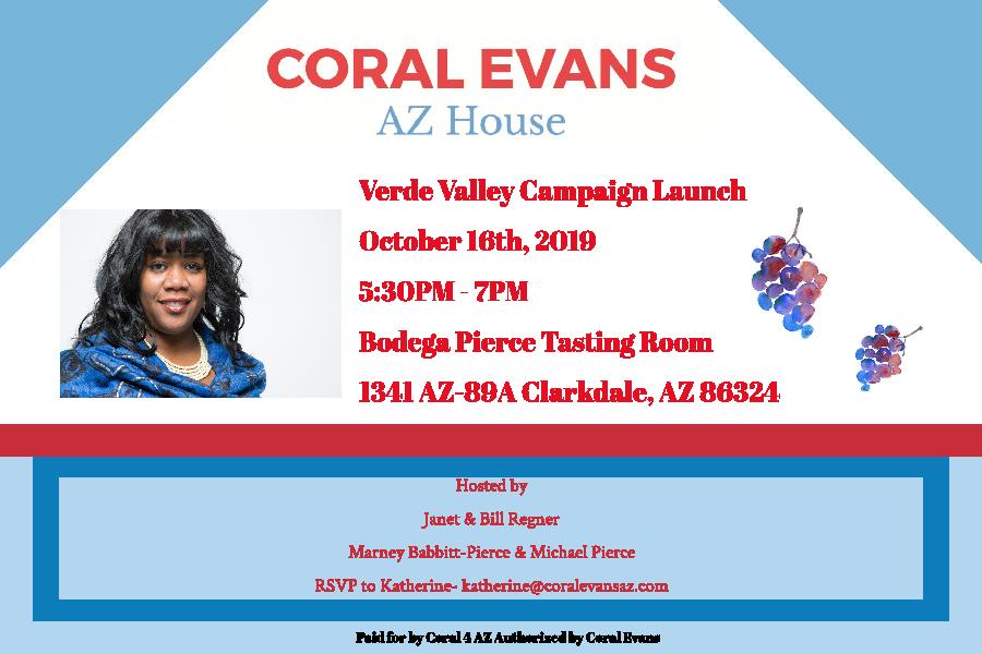 Coral Evans AZ House  Launch Campaign @ Bodega Pierce Tasting Room