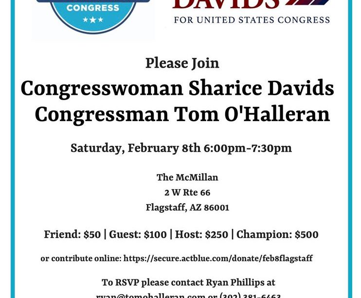 O'Halleran and Davids Fundraiser @ The McMillan