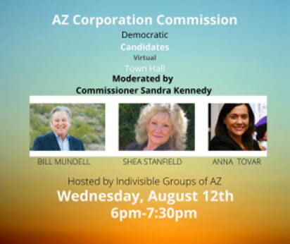 Arizona Corporation Commission Town Hall -DORR @ ZOOM