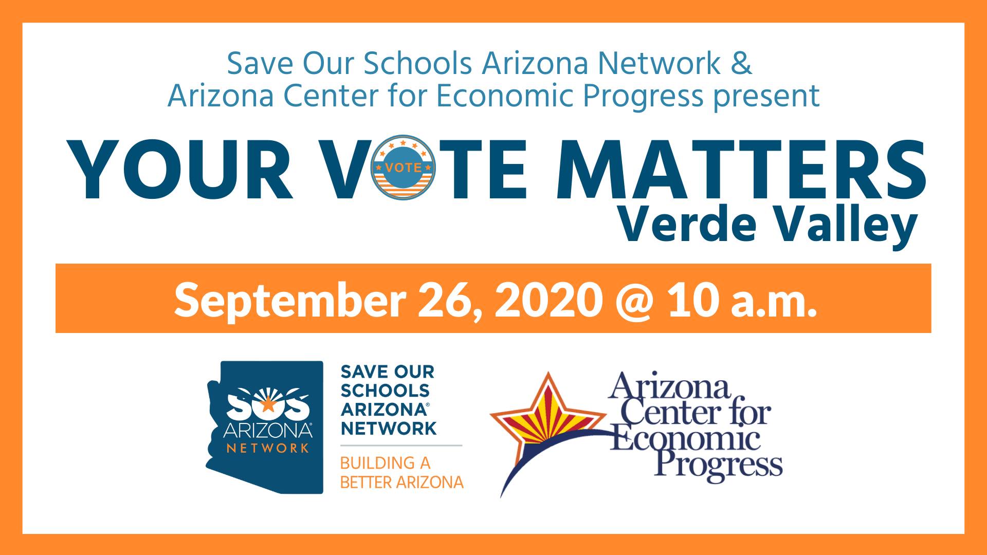 Your Vote Matters Verde Valley @ Zoom