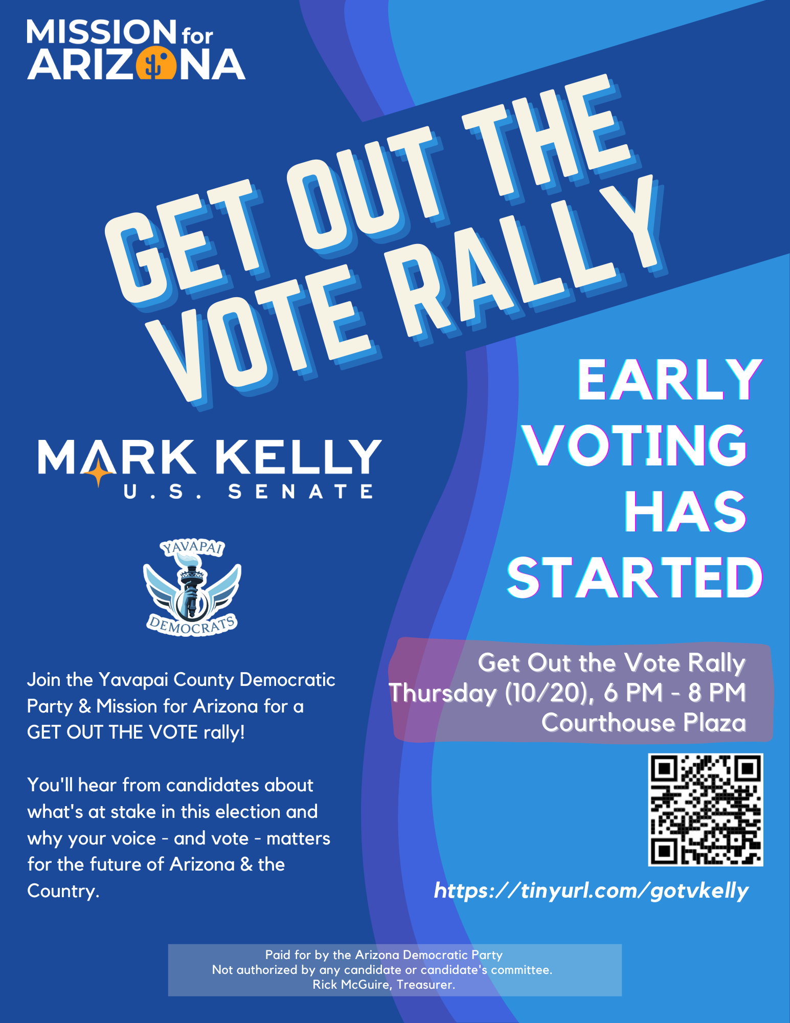 Get Out the Vote Rally - Prescott @ Courthouse Plaza