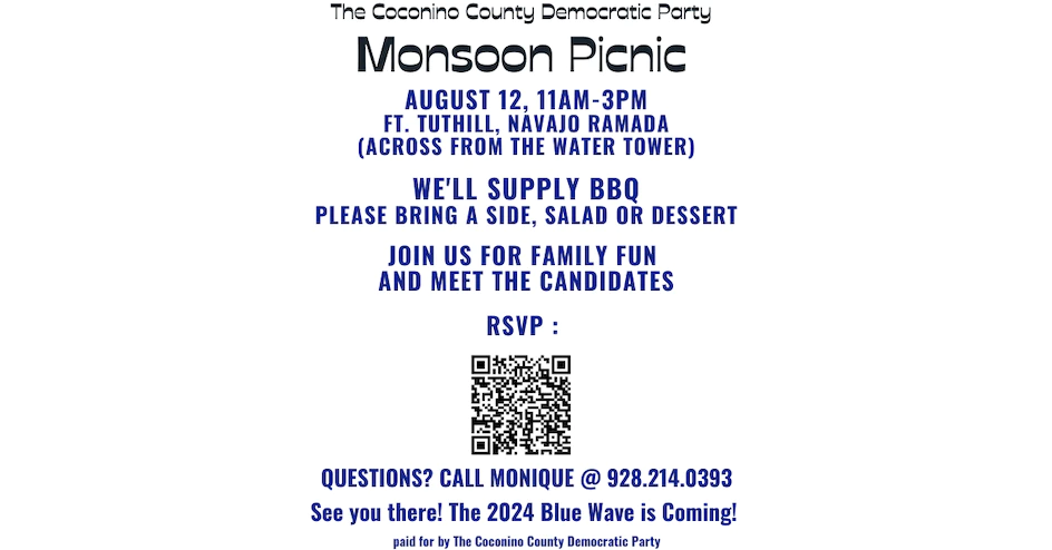 Coconino County - Monsoon Picnic @ Fort Tuhill