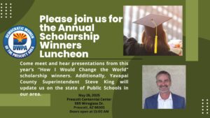 DWPA Scholarship Winner Luncheon @ Prescott Centennial Center